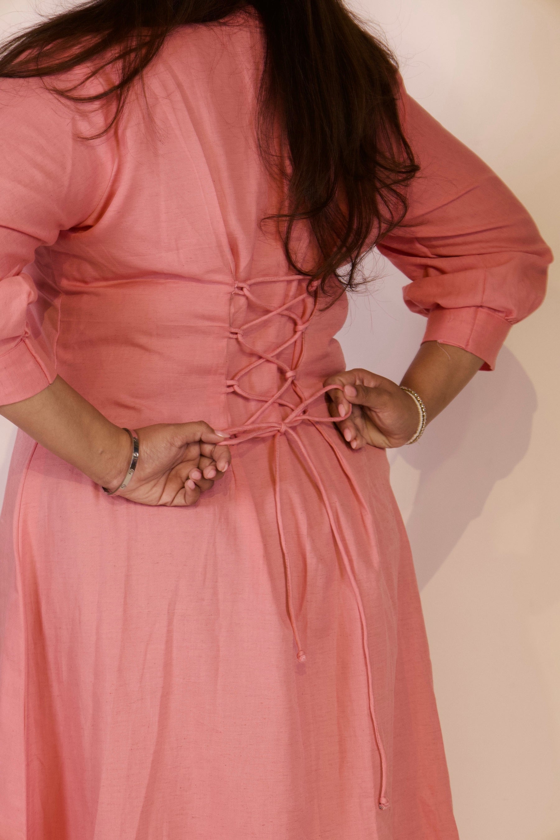 Aimee Soft A-Line Midi Dress